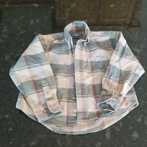 Western button up wrangler 20X shirt